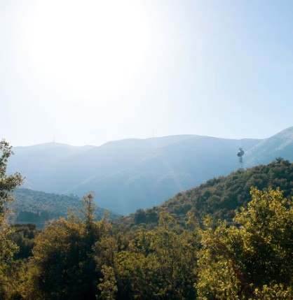 Lebanese mountain landscape imagery from the existing C’NOYA website